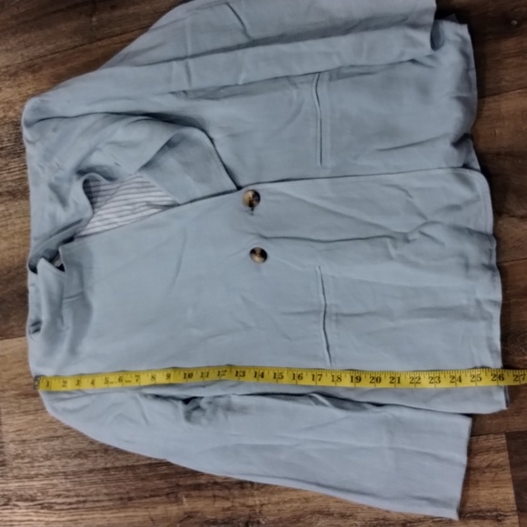 Altar'd State Women's Blazer Size Medium - NWT - Summer Blue Jacket - Picture 12 of 14